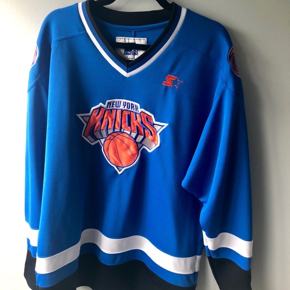 knicks hockey jersey